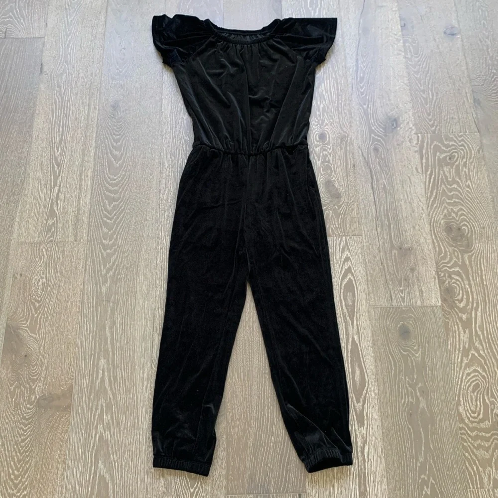 Gap Kids velvet jumpsuit
